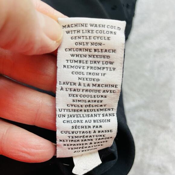 Altuzarra x Target Goth Maxi Dress Womens 4 Black Swiss Dot Sequin Detail Slit - Picture 6 of 11